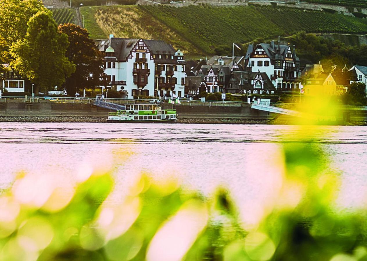 Hotel Krone Assmannshausen Rüdesheim am Rhein Eksteriør billede